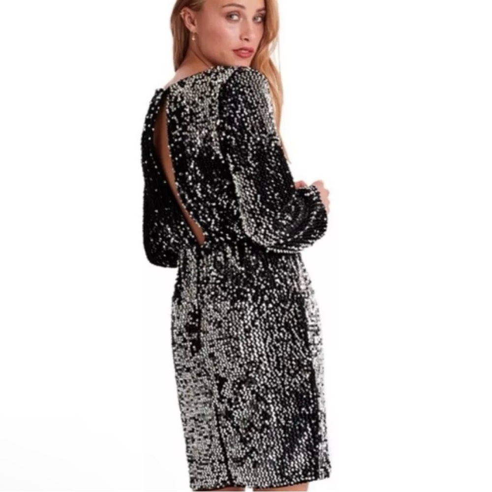 ❤️‍🔥SUPER SALE NEW! VELVET SEQUIN PARTY DRESS